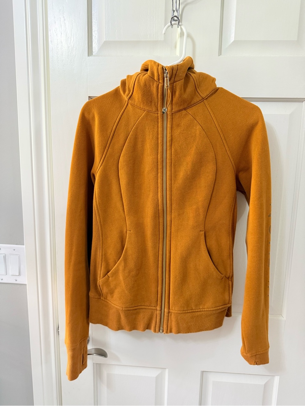 lululemon athletica |  Mustard Full-Zip Scuba Fleece Jacket